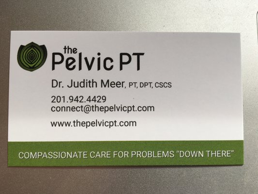 The Pelvic PT provides compassionate care for problems down there!