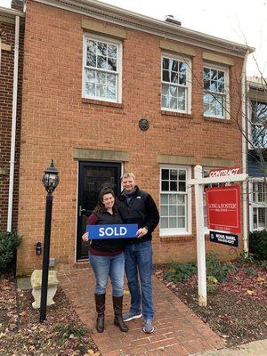 Happy homeowners!