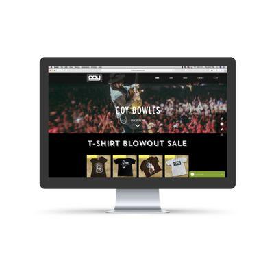 Coy Bowles - E-Commerce Website Design