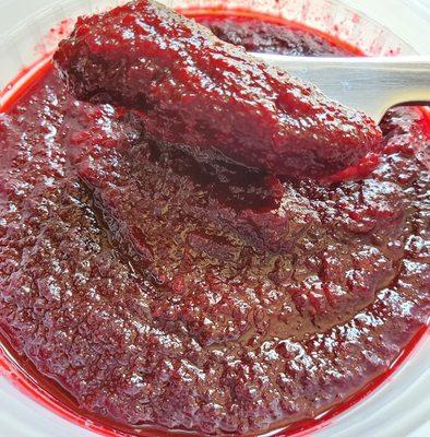 Homemade Jamaica Chamoy paste, to use on fruit, rims of drinks you name it!