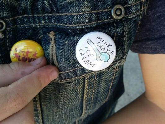 Milk Crate Ice Cream button