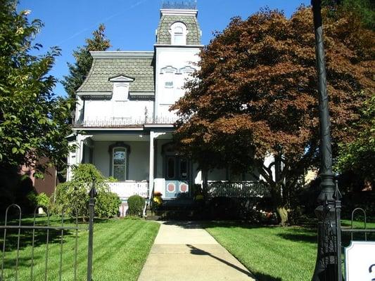 Front of the house