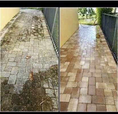 Hot & Cold Pressure Washing Deck Cleaning and Restoration  Driveway & Concrete Cleaning Gutter Cleaning Roof Washing Window Cleaning