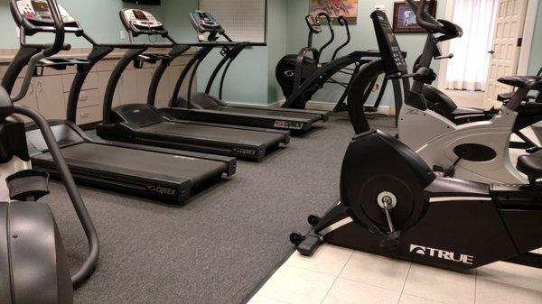 Cardio Equipment: Treadmills, Ellipticals, Cross Trainers, Recumbent and Upright Bikes, ProSystem