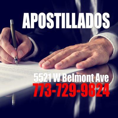 Apostillados Rápidos y confiables, en todo Illinois