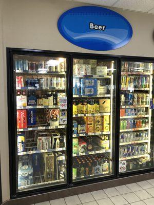 Wide beer selection at great prices!