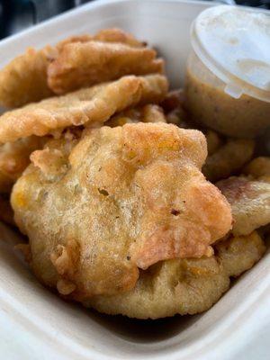 Corn and Plantain Fritter