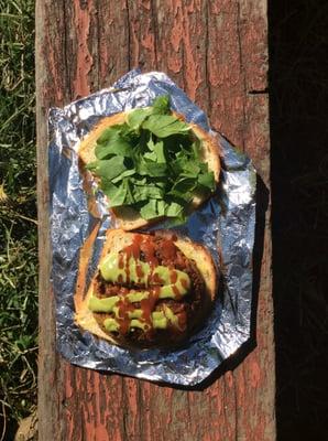 Southwest Black Bean Burger