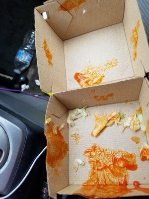 messiest buffalo chicken ever