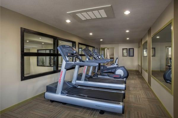 Fitness room at Franklin Street Family