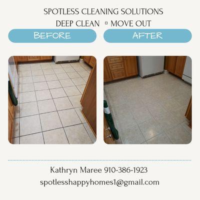 Deep Clean of Kitchen + Grout Cleaning

Make your tile floors look new again with our Add-On of Grout Cleaning!