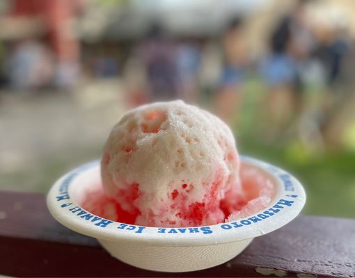 cotton candy, bubble gum, watermelon w/condensed milk