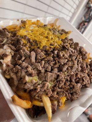 Carne asada fries