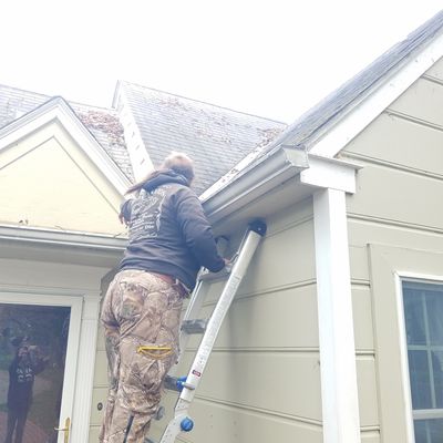 Gutter cleaning