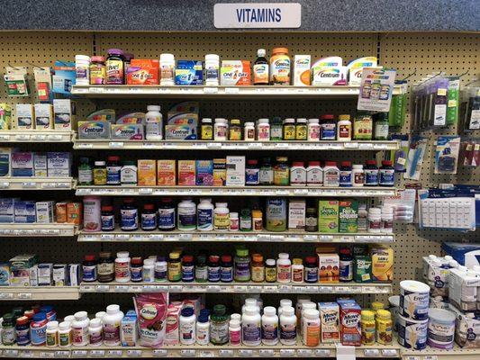 OTC Vitamins and Supplements