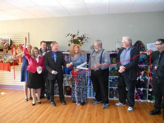 Ribbon cutting event, November 5, 2014!