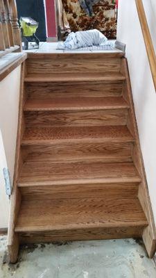 Custom Oak Stairs