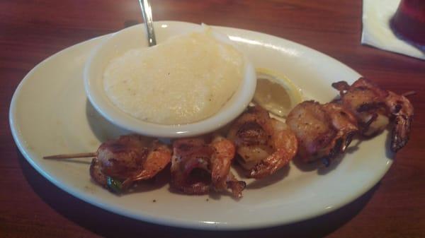 Bacon wrapped shrimp