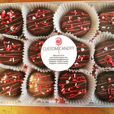 Chocolate covered Oreo assortment.