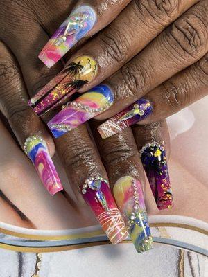 Welcome to fantasy nails 5344 south John young pkwy Orlando Florida 32839