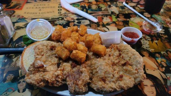 Best Tenderloin in KC, it's massive...a real throw down!!