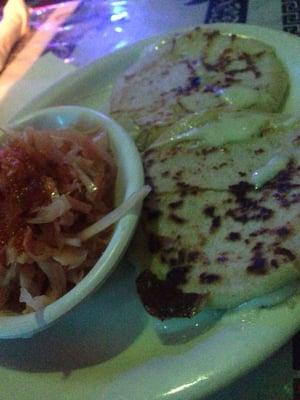 Cheese pupusa