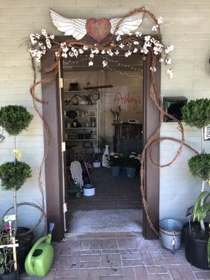 Ashley's Garden Shoppe entrance