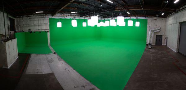 50' x 50' Grand Cyc & 18' x 18' Petite Cyc made beautiful with Arri S60 SkyPanel lighting suspended from pre-wired fixed-grid.