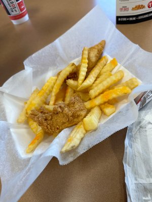 2 pc tenders and fries