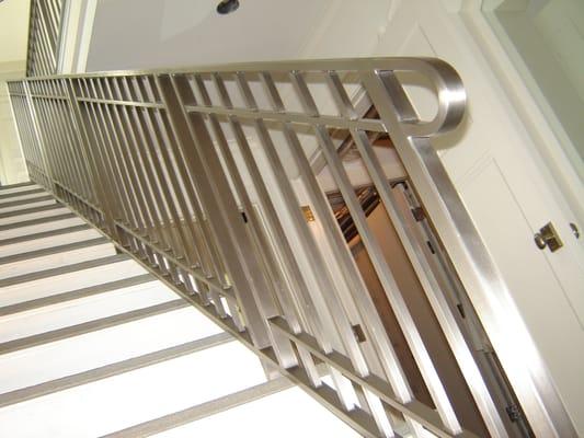 Stainless Steel interior railing All Cape Welding