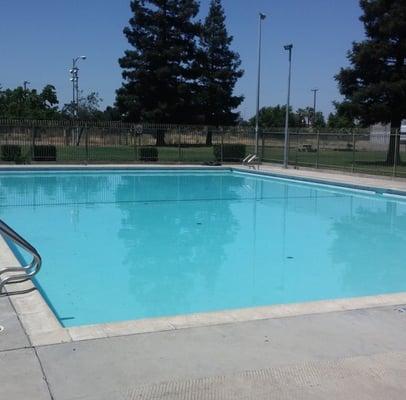 Sousa Park Pool Stockton. After we cleaned it we take care of Commercial pools and Residential Pools.