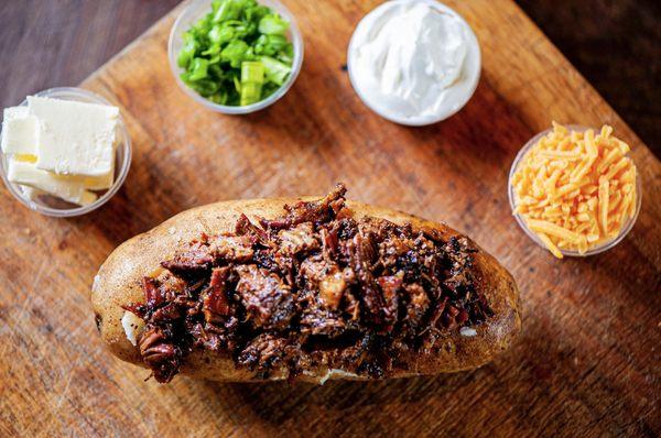 Jumbo Brisket Baked Potato