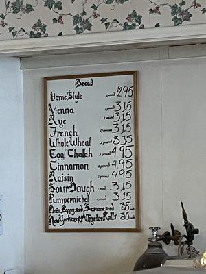 Price board 1