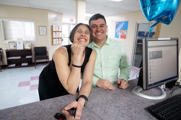 You're always greeted with a smile at Somerville YMCA!