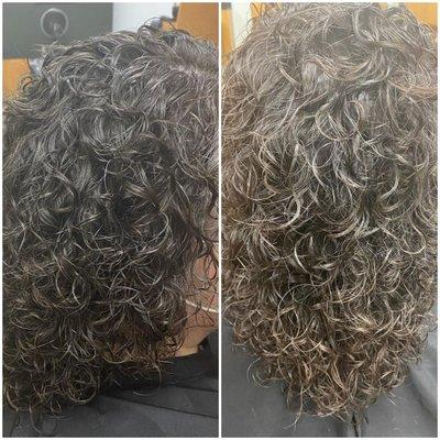 You can have fabulous curls that are so affordable too, by one of our kind and caring stylist. We love doing all services!