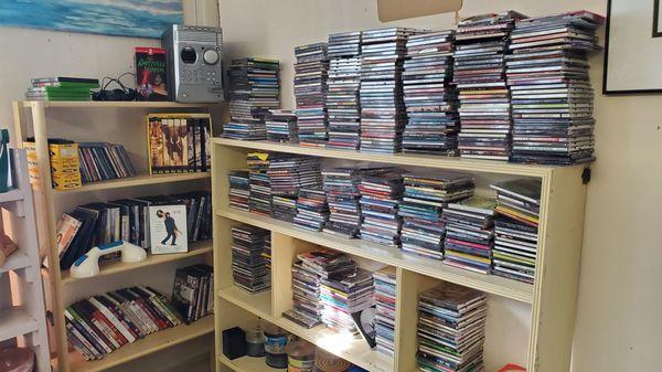 Audiofile?  Check out our great selection of CDs ... some LPs too!