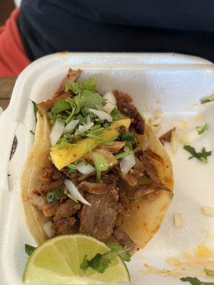 Al Pastor Taco.