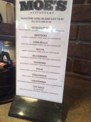 Long Island specials