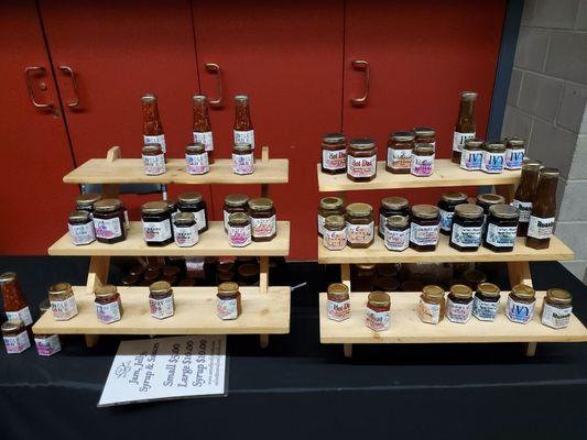 A selection of jams