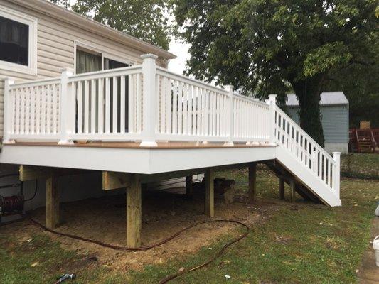 New deck in Laurel Springs!