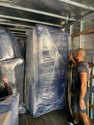 Taking the proper precautions to make sure your items are transported safely