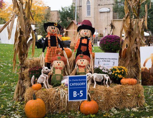 Scarecrow Fest in St. Charles, IL