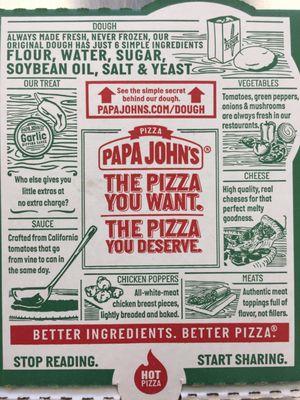 Papa Johns Pizza