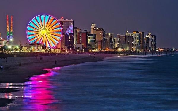 Beautiful Boardwalk of Myrtle Beach