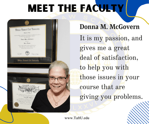 Faculty Donna McGovern