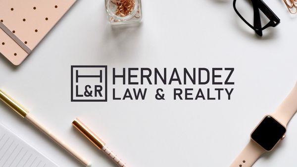 Logo design for Hernandez Law and Realty, based out of Sacramento.