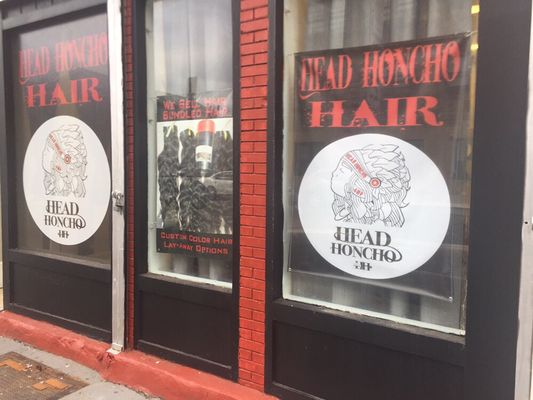 Head Honcho Hair Store Front 206 Monticello, Jersey City, NJ