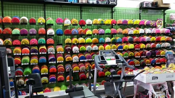 One of the largest disc golf equipment selections in the area for a non-disc golf store.