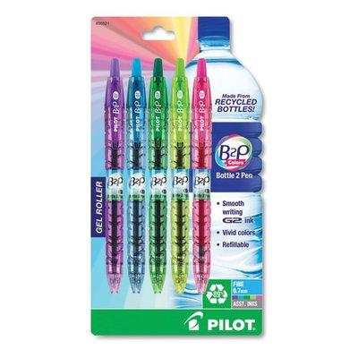 These Pilot pens are sustainable. The plastic comes from recycled water bottles. Help the environment without sacrificing quality.