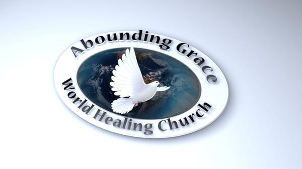 3d logo for Abounding Grace Church.